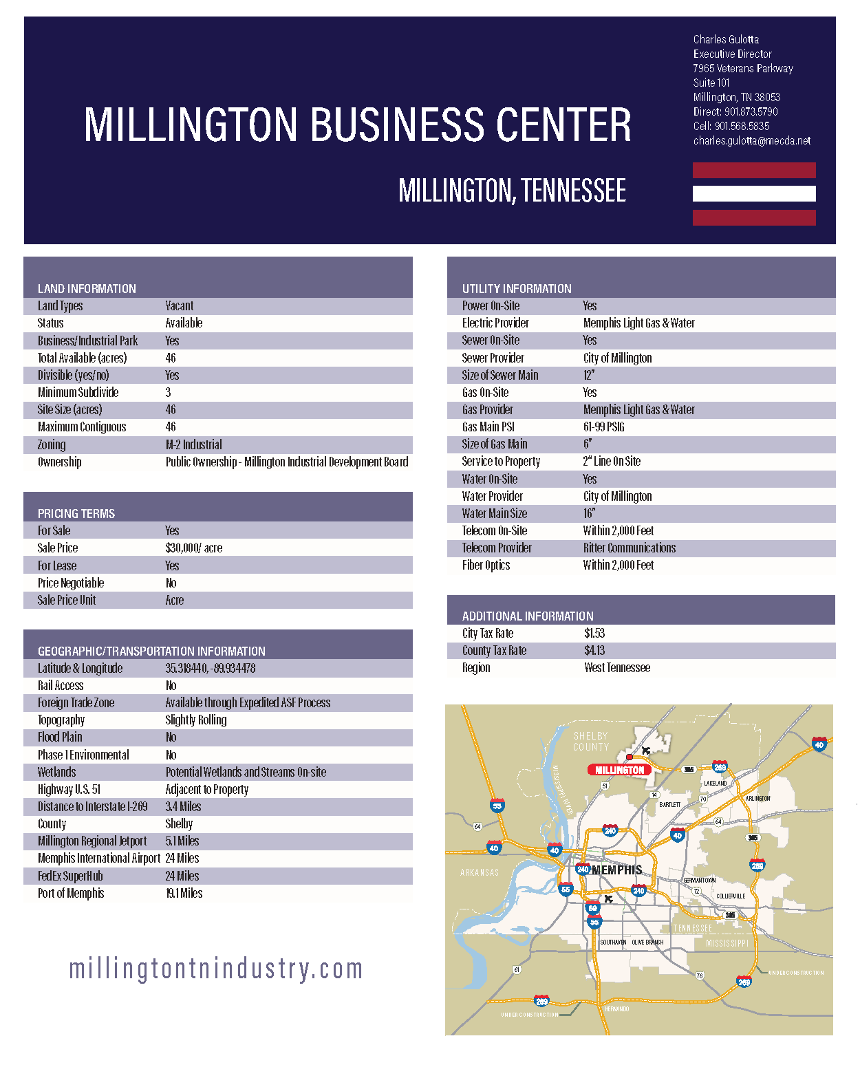 Millington business center flyer 1 19 21 page 1